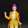 KPop Demon Hunters Star Girl Group Anime Figure Rumi Mira Zoey 19.5CM PVC Action Figure Collectible Ornament Model Kid Toy Gifts