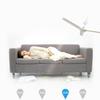 DC12V Plastic 3 Leaves Ceiling Fan Camping Tent Silent Hanging Cooling Fan