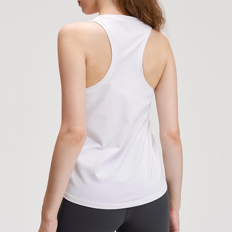 Damen Schnelltrocknendes Yoga-Tanktop - Ärmellos, Atmungsaktiv, Lockerer Schnitt für Laufen & Fitness