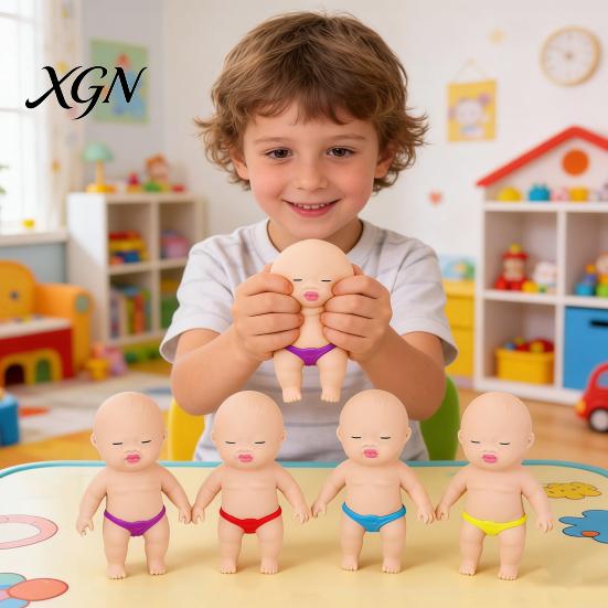 Relaxation Hand Toy Decompression Stress Relief Squeeze Ball Soft TPR Anxiety Reliever for Adults Kids Birthday Christmas Gift Venting