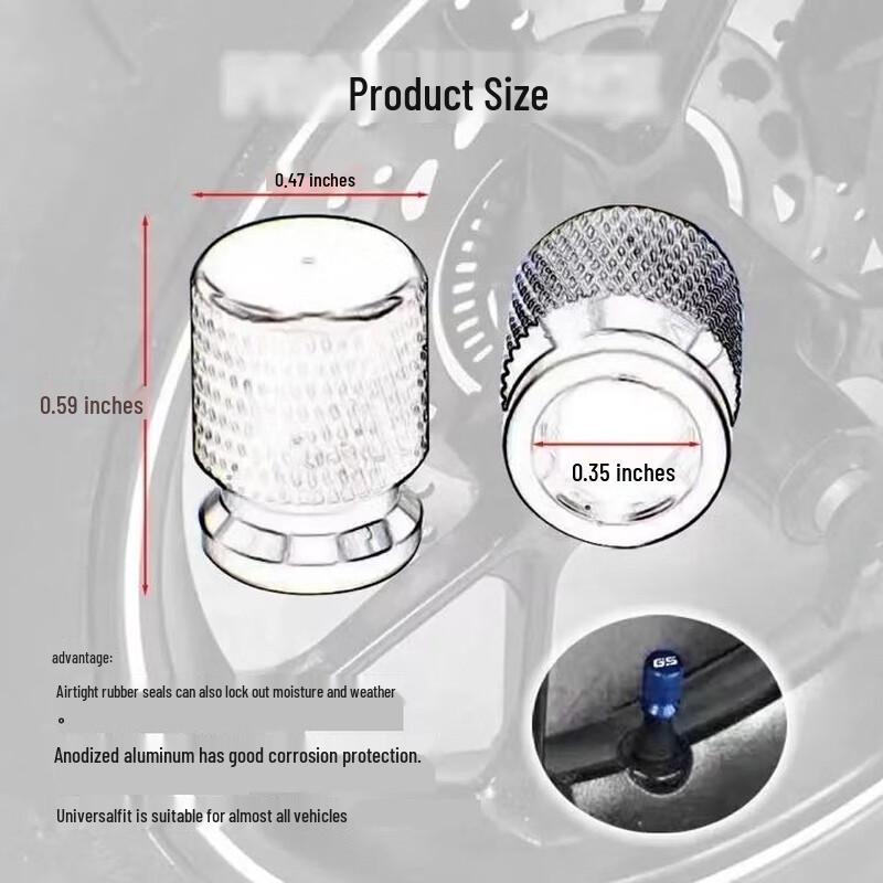 Motorcycle Tire Valve Cap