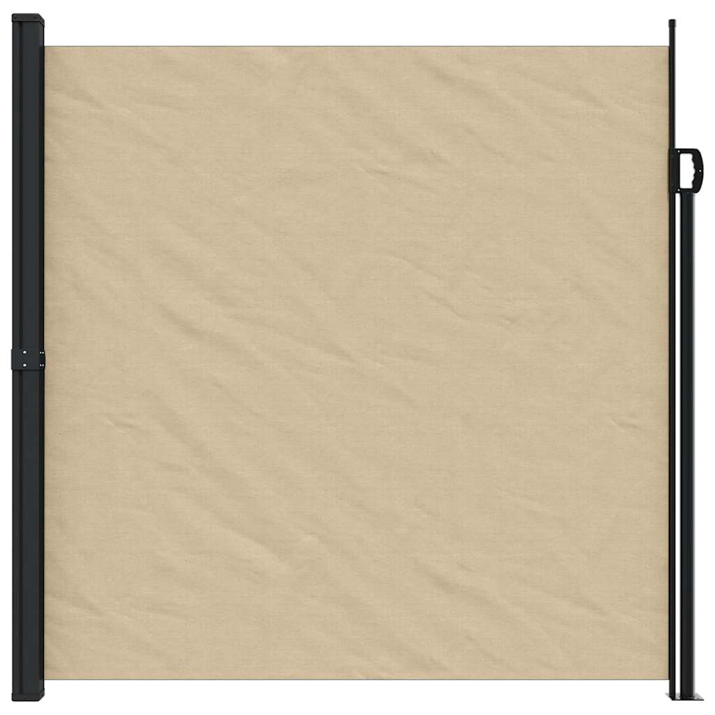 Vidaxl Zwijana Markiza Boczna, Beżowa, 200X600 Cm