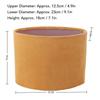 Unique Oval Shaped Lampshade Velvet Fabric 7.1 inch Height Lamp Cover Small Lamp Shades Wall Lamp