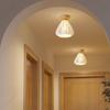 Creative New LED Log Cream Ceiling Lamp Living Room Dining Room Hallway Porch Balcony Lighting