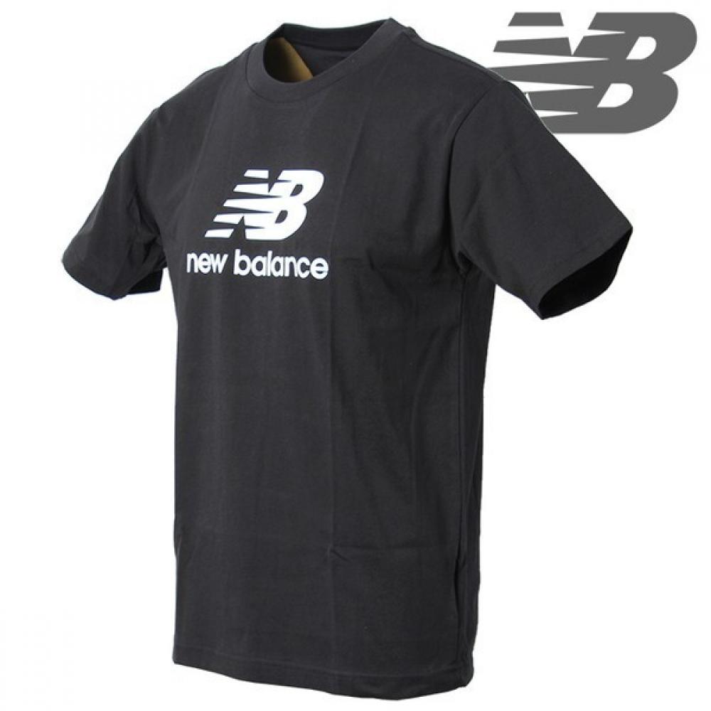 

New Balance Футболка с коротким рукавом Half Club M Essentials Stacke Nbned2s131 NBNED2S13119 black/95