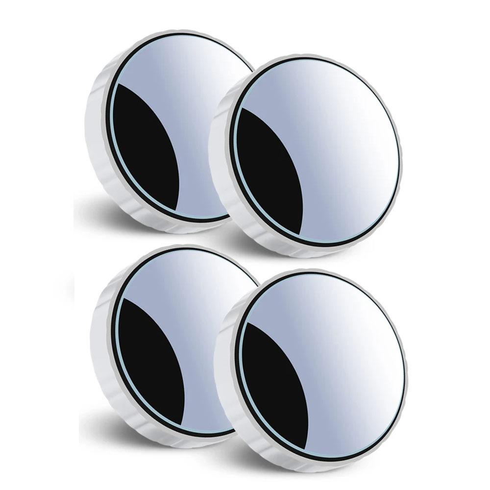 

Big Vision Suction Cup Reflector HD Blind Spot Mirror Sturdy Car Rearview Mirror Car Accessories білий