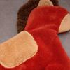 Cute Cartoon New Year Pony Hand Towel Coral Fleece Home Kitchen Bathroom Wipes Horse Thickened Kitchen Hanging Absorbent Towels