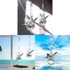 Water Crystal Garden Sun Catcher Window Decor With Geometric Shape For Modern Home Decoration