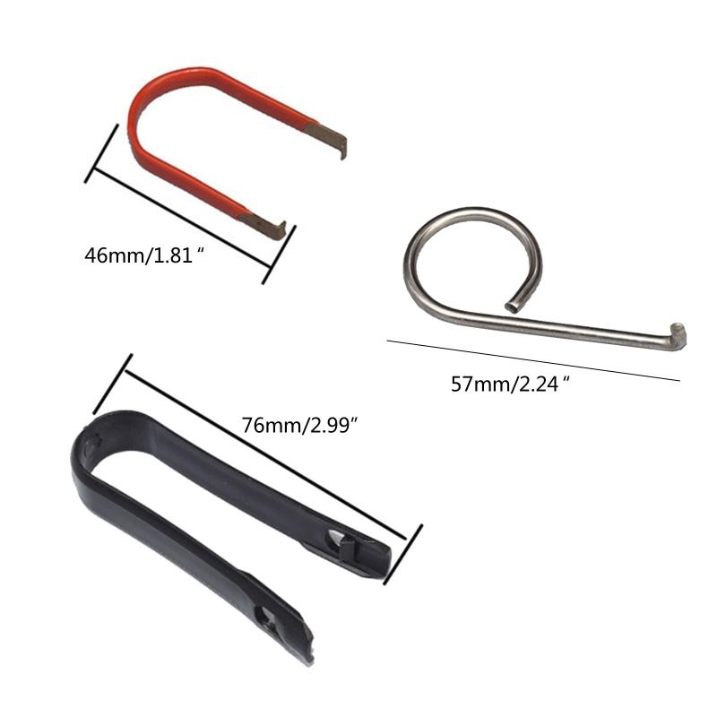 Wheel Bolt Nut Caps Covers Puller Tool Center Cover Cap Removal Hook Clips Tools for Most Model Cars
