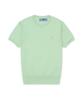 POLO RALPH LAUREN Cotton Blend Short Sleeve Sweater - Medium Green