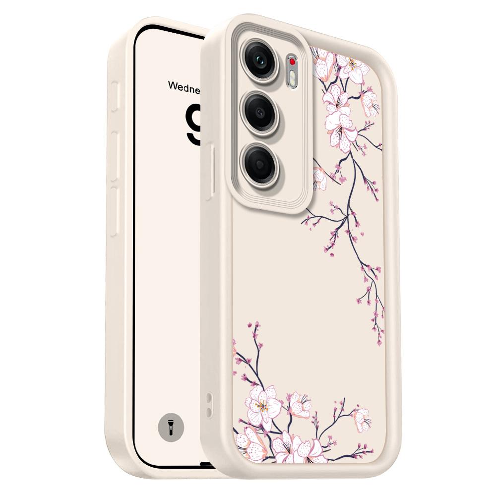 Spring Flowers Phone Case For Infinix Tecno Camon 40 30 20 Pro Pova 7 6 Ultra Neo Spark 30C 20C 10 4G 5G Staircase Soft Cover