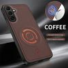 For Samsung Galaxy A37 A57 A56 A36 A26 A55 A54 A18 A17 A16 A15 A14 5G A06 A07 Phone Case Magnetic Weave Texture Back Cover