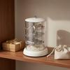 Multi-Layer Jewelry Storage Box Rotatable Rotating Jewelry Box Hair Accessory Holder Space-Saving Tiered Acrylic Organizer