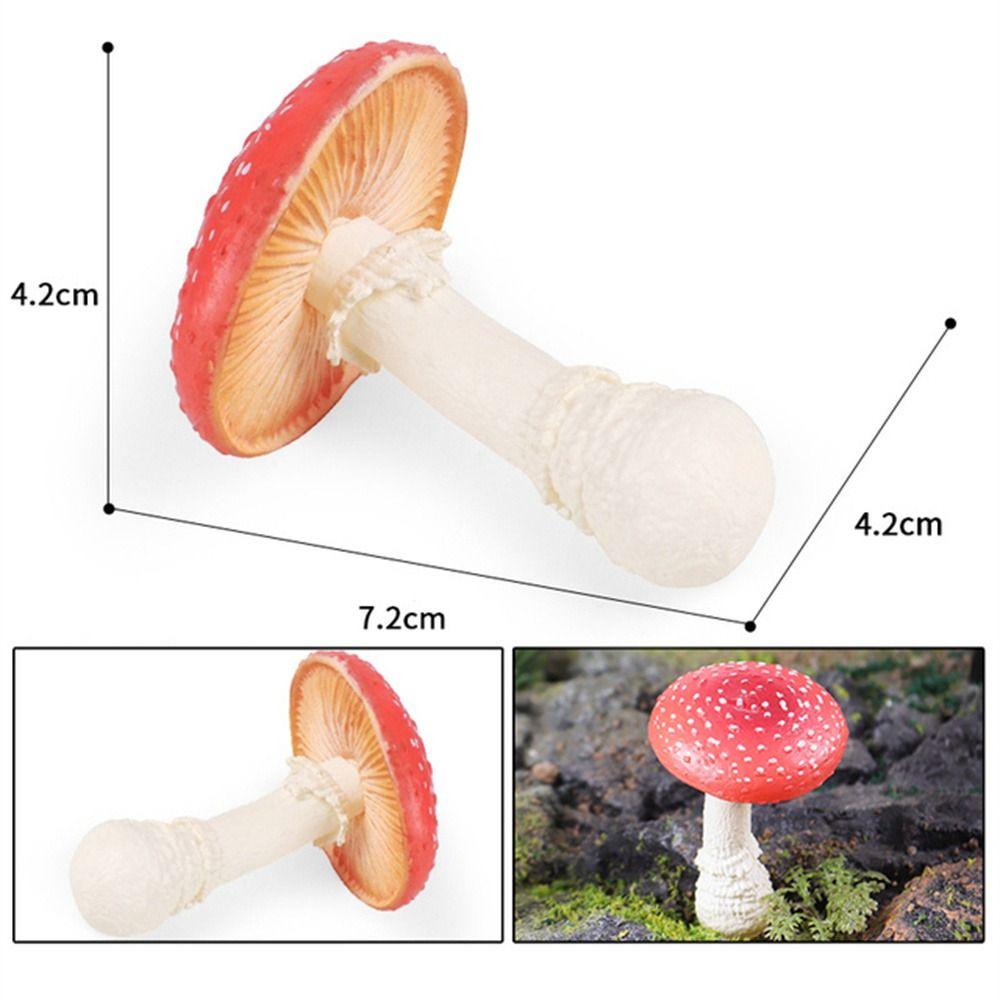 Vegetable Model Simulation Mushroom Landscape Miniatures Fungus Model Home Decoration