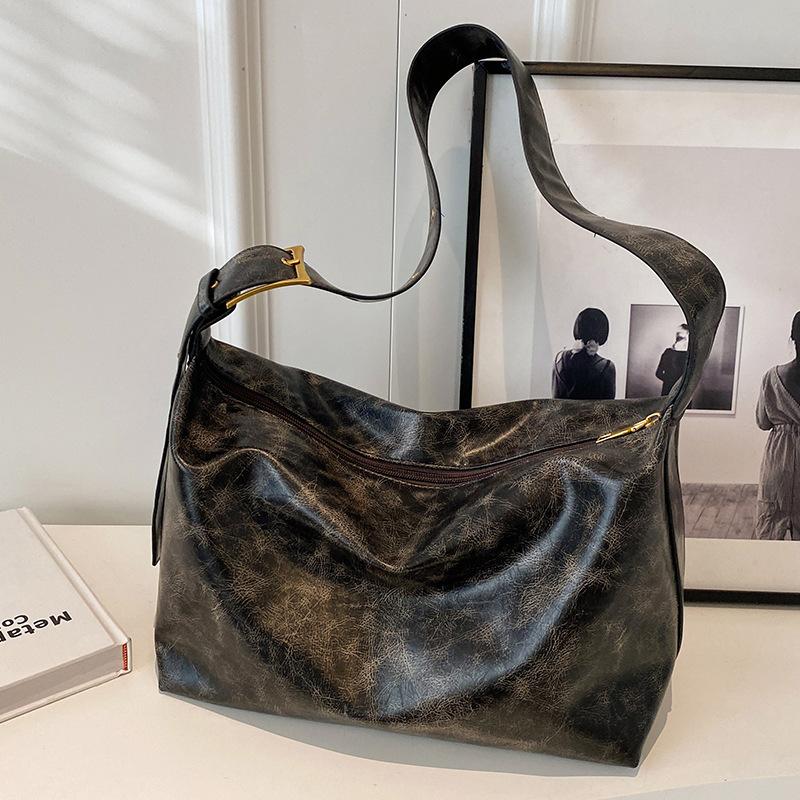 

Сумка Майяра женская сумка-тоут большой емкости осень и зима может быть посыльной 2024 новая ретро универсальная сумка через плечо для поездок на работу