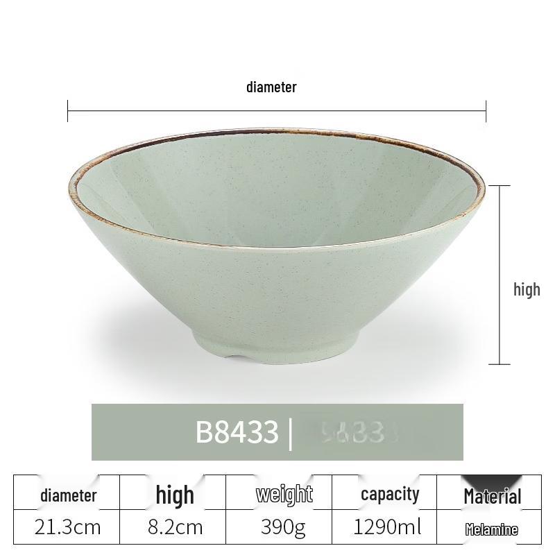 Japanese Style Melamine Noodle Bowl