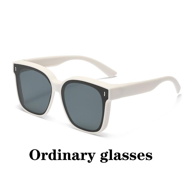 Fashion Square Sunglasses Cover Over Prescription Glasses Vintage Style for Men Women Fishing Driving Eyewear