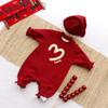 100-Day Celebration Family Matching Velvet Hoodie & Bodysuit Set for Winter 2025