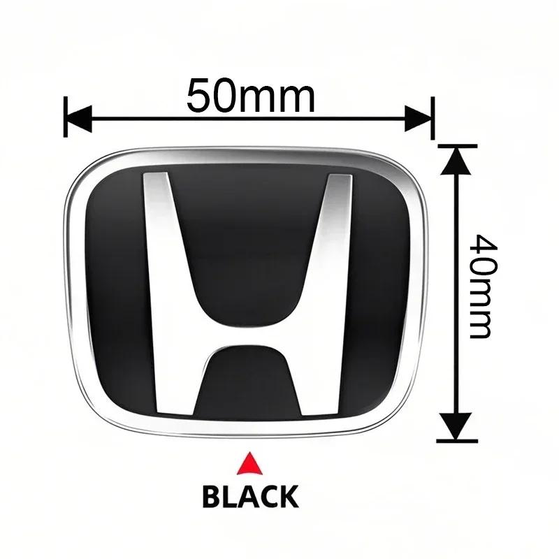 AAALJ1 1pcs H logo for Car Emblem Steering Wheel Center Badge Honda Civic Fit Jazz Accord Pilot CRV Odyssey City CRX HRV Accessories