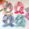 55cm Hair Scarf Cotton Square Scarf Hairband Headband Hairscarf Headscarf Turban Shawl Wrap Bandanas