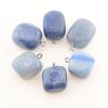Irregular Natural Agate Crystal Stone Pendants for Keychains and Accessories