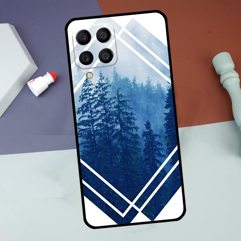 Forest Geometry Wood Nature For Samsung Galaxy M14 M34 M54 M15 M35 M55 M13 M23 M33 M53 M31 M51 M20 M12 M52 M06 M16 Case