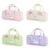 Large Capacity Korean Stationery Bag Embroidery Cat Pen Storage Bag  School Office