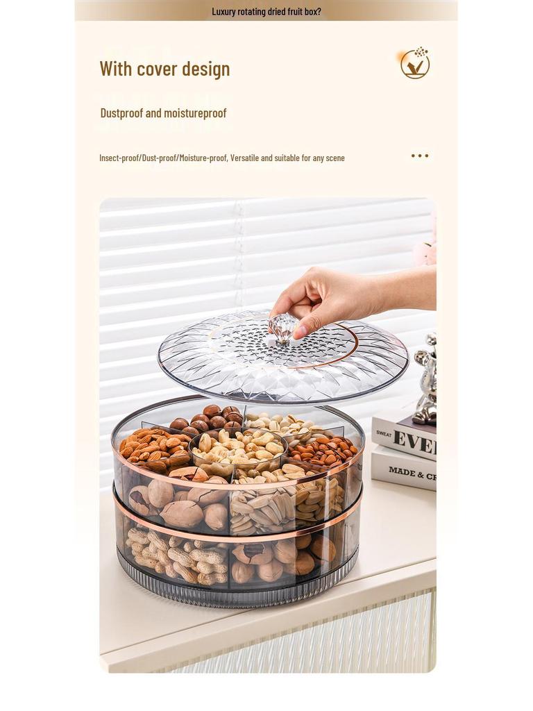 2024 Mehrzweck-Obst- und Snackschale für Wohnzimmer-Couchtisch