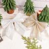 Exquisite Large Bow Pendant Cloth Christmas Tree Pendant  Home Decor