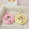 Simulated Boa Constrictor, Coiled Snake Doll, Plush Toy, Zodiac Snake Doll, Boy Tricky and Funny Rag Doll