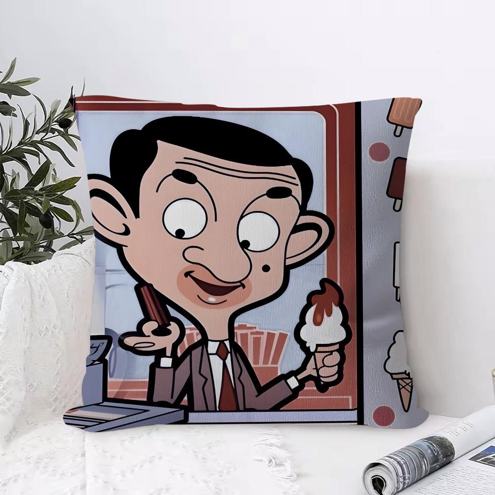 Cushion Cover Anti-dustmite Pillowcase Invisible Zipper Silky Short Plush Sofa Cushion Cover Divine Seal Throne