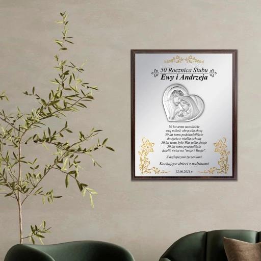 Rocznica Ślubu Jubileusz 10 25 40 45 50 Prezent Pamiątka W Ozdobnym Pudełku