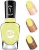 Sally hansen miracle gel żelowy lakier bez lampy uv lemon chillo 055