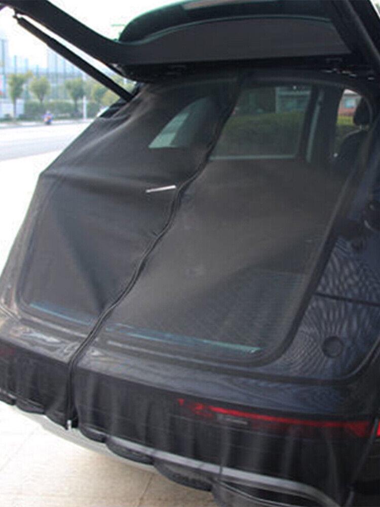 

Car Tailgate Mosquito Net for Outdoor Camping - Anti-Insect Mesh Trunk Cover S Trunk Screen (Rod Distance 100-115CM)