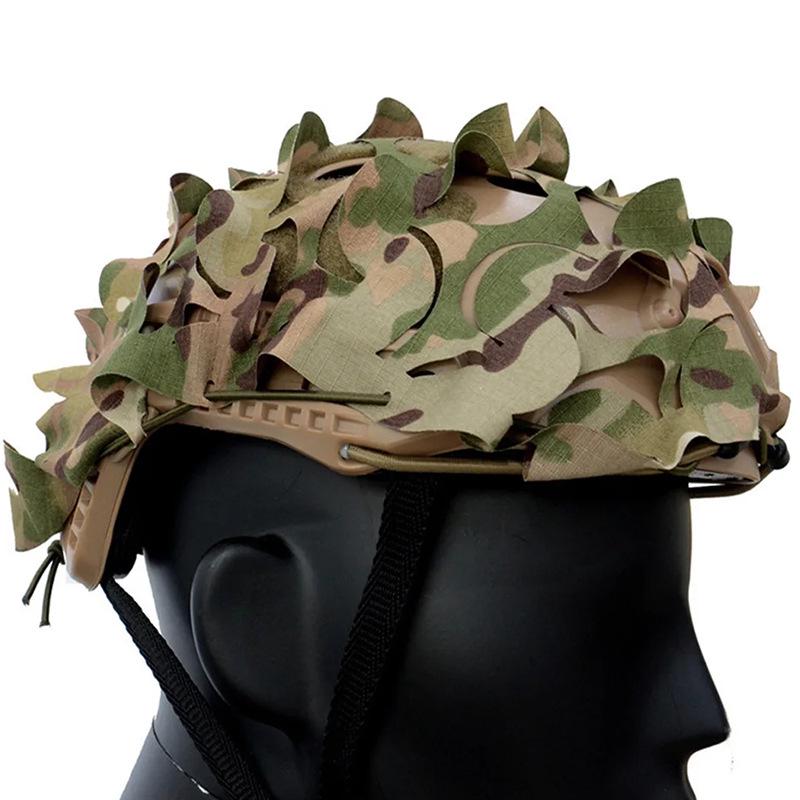 3D Tactical Helmet Camouflage Cover for Military Airsoft Games