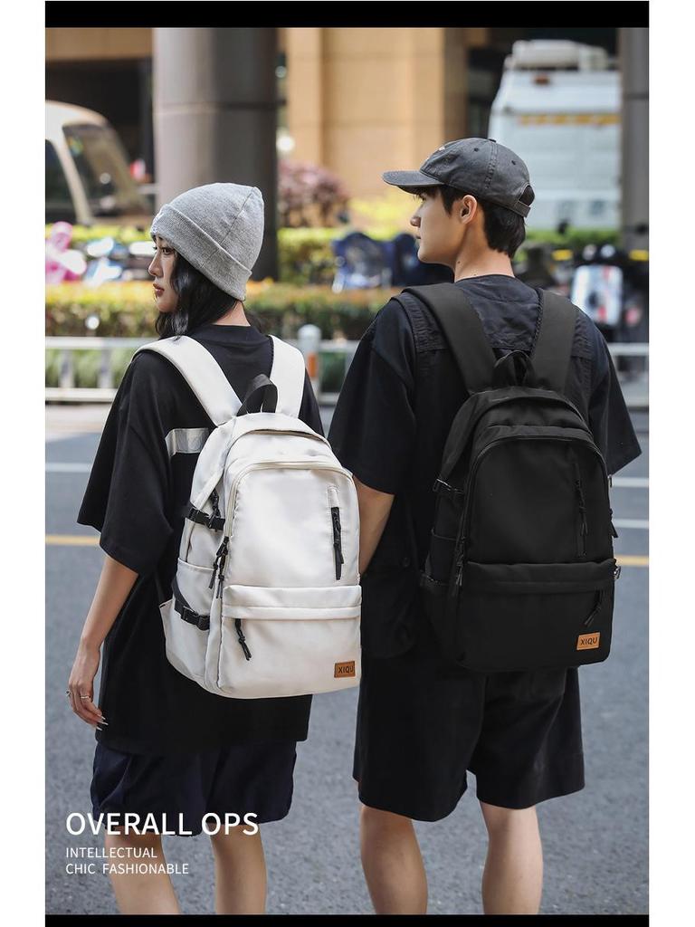 Large-Capacity Backpacks: Ideal for High School, Junior High Students, Men, Women, Casual Use & Travel; Includes Computer Compartments.
