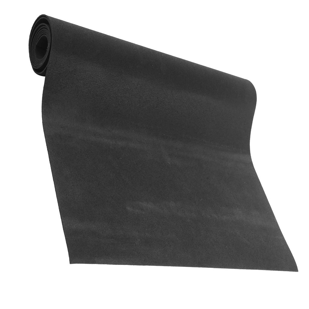Rubber Fitness Mat Floor Protector for Treadmills Cushioning Pad Gym Sport Equipment