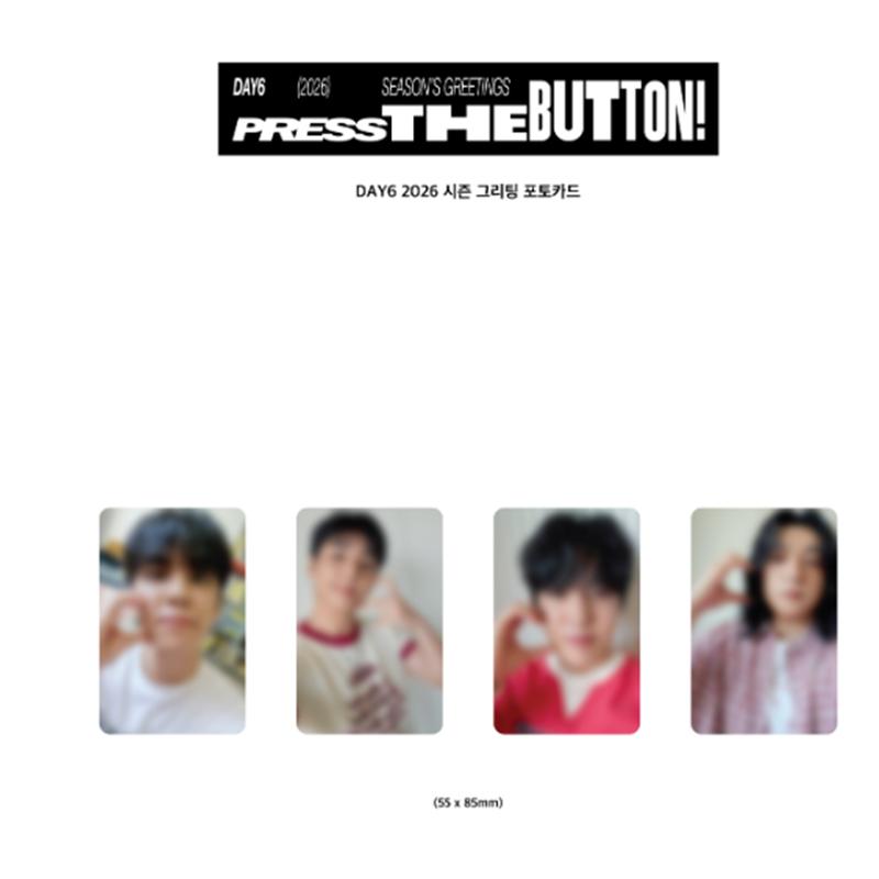 [Pre-order] DAY6-2026 SEASON'S GREETINGS [PRESS THE BUTTON] (Online Benefit)