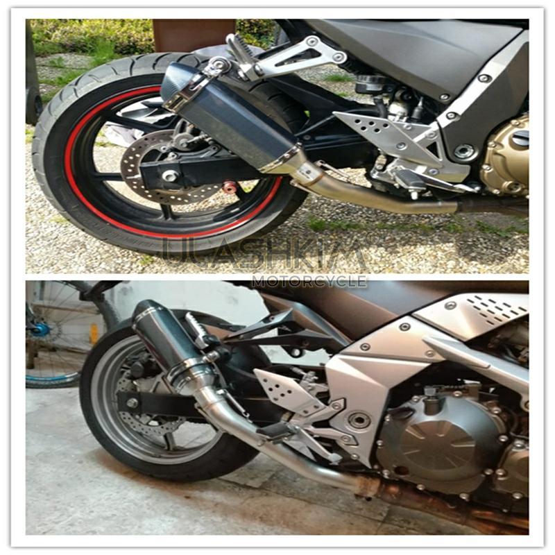 Motorcycle Exhaust Muffler Escape For KAWASAKI Z800 2013-2016 Z750 2007-2014 Exhaust Contact Middle Link Pipe Z750 Z800