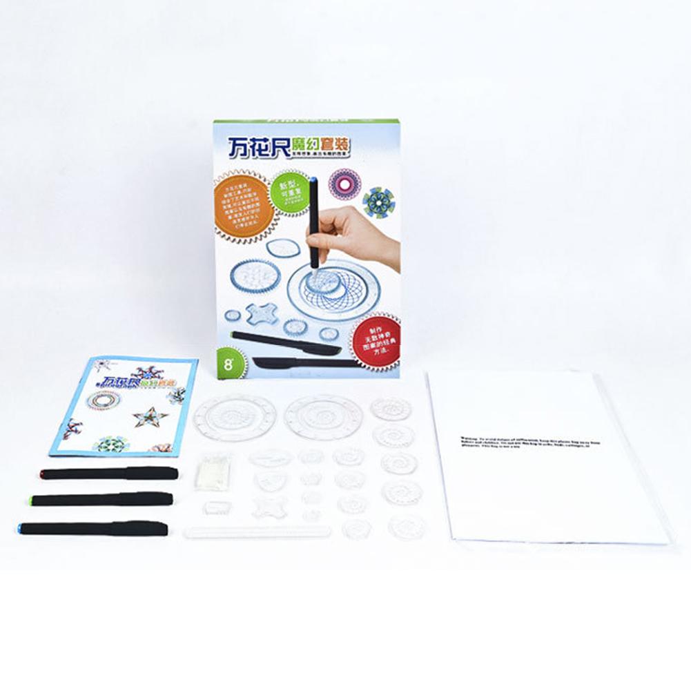 Spiral Drawing RulerToys Intellectual Gift Art Designer Board for Kids Children