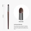 1PCS Dome-shape Pony Bullet Cream Concealer Blending Brush Detail Point Shader Definition Makeup Brushes Maquiagem Pincel