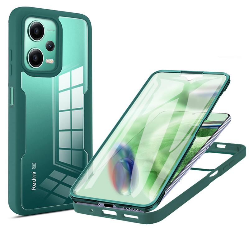 Shockproof 360 Full Cover For Xiaomi Poco X5 Pro 5G Clear PC With Screen Protection Case For Poko Little X5 X 5 Pro X5pro Funda