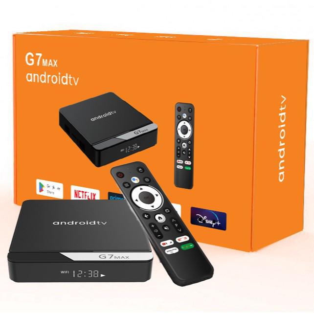 Ultra HD G7Max Set Üstü Kutusu: H313 Android 14, WiFi6