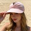 Women Outdoor Sports Sun Hat Open Top Cap Beach Sun Protection Hat Adjustable Breathable Lightweight Design for Summer Activities