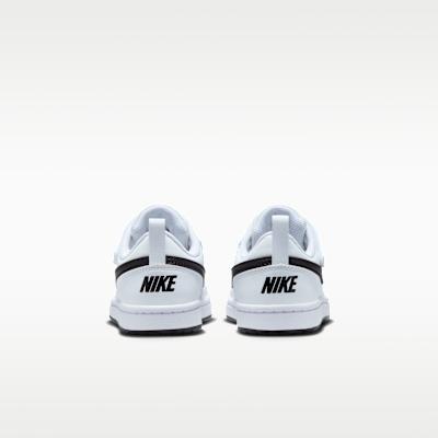 Nike Court Borough Low Recraft White Black (PS)