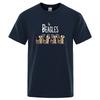 The Beagles Mens T Shirt Casual Cotton Tee Clothing Creativity Summer Brand Loose Cotton Eco-Friendly Short Sleeve Men Tshirt