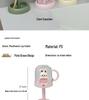 Cute Toothbrush & Toothpaste Storage Rack Set with Cup