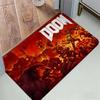 Shooting Game D-Doom Floor Mat Cozy Flannel Soft Thick Non-Slip Mat For Living Room Bedroom Kitchen Decor Rugs