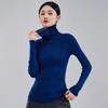 2025 Women's Turtleneck 100% Wool Slimming Knit Sweater - Autumn/Winter Long Sleeve Base Layer