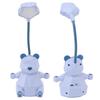 Cartoon Desk LED Light Eye Protection USB Portable 2 Modes Night Lamp with Pen Storage Box for Studying Reading